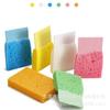 Hojas de Esponja de Pulpa de Madera Comprimida Natural Ecológicas de Colores al por Mayor, Hojas de Esponja Limpiadoras para Lavado Facial y Desmaquillaje, Hojas de Esponja Biodegradables