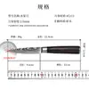 Cuchillo afilado para frutas de uso doméstico, pelador y cortador de frutas con mango de madera y patrón de Damasco, transfronterizo