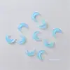 Joia de Lua para Unhas menina guerreira bonita lua de gelo lua de gelo Luz da Lua Crescente Unha Reta Adesivos de Diamante decoração atacado