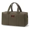 Bolsa de Lona Engrosada Bolsa Simple de Gran Capacidad Bolso de Mano para Larga Distancia Bolsa de Viaje Retro Europea y Americana Bolsa Resistente