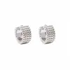 En Stock Venta Directa de Fábrica Pendientes de Aro Lisos Plateados de Gama Alta para Mujer, Nuevo Modelo 2026, Clips para Orejas de Lujo Ligero, Pendientes Elegantes Versátiles