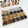 En stock, entrega rápida: 100 juegos de 15 mm de cobre 201, juegos de herramientas para broches de presión grandes blancos, broches de presión metálicos de cuatro colores tipo presión