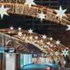 Iluminación Decorativa Comercial para Ambiente Festivo, Iluminación LED Personalizada para Áreas Comerciales e Iluminación de Calle a Calle