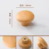 Manija de Armario para Habitación Infantil Manija de Puerta de Gabinete de Dibujos Animados Manija Pequeña de Cajón Estilo Madera Maciza Manija de Armario de Madera Maciza Pac-Man
