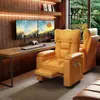 Sillón de Sofá para E-Sports, Silla de Computadora para Cybercafé, Silla Reclinable, Cómoda para Estar Sentado Mucho Tiempo, Silla Gamer para Uso Doméstico con Respaldo, Sillón de Sofá Perezoso Cómodo