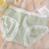 Ropa interior para niñas de cintura media, talla grande, que cubre las caderas, color macarrón, cómoda, sin costuras, color nude, bragas para mujer, venta al por mayor, entrepierna de algodón puro