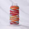 Segmento de Céu Estrelado Tingido Fio de Algodão do Tibete Corda de Pulseira Material Corda Colorida Multicor Fio Trançado Artesanal DIY Fabricante Venda por Atacado