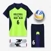 Uniformes de Voleibol de Aire, Uniformes de Bádminton, Trajes Deportivos para Hombre y Mujer, Uniformes de Competición Estampados de Tenis de Secado Rápido, Uniformes de Entrenamiento con Números Estampados