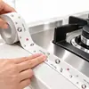 Tira Selladora para Estufa de Gas Transfronteriza Fregadero de Estufa de Gas de Cocina Impermeable Resistente al Aceite Resistente a Altas Temperaturas Pegatina Autoadhesiva Pegamento de Dibujos Animados