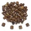 Abalorios de madera con forma de ala de pollo, abalorios sueltos, abalorios de palo recto de palo de rosa birmano, abalorios de Buda para pulsera, collar, joyería