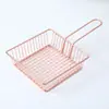 Popular Mini Cesta para Freír, Cesta para Snacks de Pollo Frito de Restaurante, Cesta para Snacks Americanos, Cesta Creativa para Freír Papas Fritas, Caja para Papas Fritas