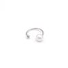 E632 Yiwu fábrica directa clip de hueso de oreja de perla de Corea del Sur clip U sin agujero en la oreja aretes invisibles exquisitos