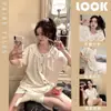 Pijama de Verão Feminino com Alças, Design Amassado Bolha, Novo Estilo 2026 Conjunto de Duas Peças, Conjunto Popular de Homewear Online para Usar Fora de Casa