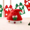 2026 Novo Chapéu de Natal Decoração de Natal Chapéu de Papai Noel para Adultos e Crianças Adereços de Fantasia Presentes