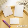 Nuevo Post-it transparente Pearl resistente al agua para estudiantes, papel de notas simple, de alta calidad, notas de aprendizaje para oficina, venta al por mayor