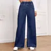Amazon Jeans Transfronterizos para Hombre 2025 Nuevo Retro Caídos Rectos Sueltos Pierna Ancha Pantalones Largos Modernos