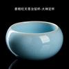 Rongshantang Lou Genwang Maestro Tianqing Ru Horno Maestro Taza Individual Taza de Degustación Jianzhan Ru Porcelana Apertura Taza de Té Kung Fu