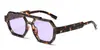 Gafas de sol de doble puente para PC transfronterizas Gafas de sol cuadradas estilo piloto europeas y americanas Gafas de sol estilo coreano Gafas de mujer Tendencia Venta al por mayor para hombre
