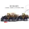 Transfronterizo 1:64 modelos de vehículos de ingeniería de aleación de simulación mini coche de juguete metálico deslizante Caja de un solo color para niños