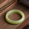 Pulseira Imitação Jade Hetian Xinjiang Boca Amarela Pulseira Jade Mongólia Exterior Feminina Pulseira Jade Menina Fornecimento ao Vivo