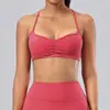 Sujetador de yoga Xiga estilo europeo y americano, ajuste ceñido sin espalda, sensación de segunda piel, para mujer, adecuado para correr, fitness y deportes, se puede usar como prenda exterior, 2013