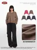Moletom Curto com Capuz Cor Lisa Desgastado Selecionado Cuidadosamente para Homens e Mulheres, Jaqueta Moletom Solta Lavada Retro Americana Outono e Inverno