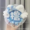 Etiqueta de Nome de Suporte Refletiva de Uma Palavra DIY Tecido Não Tecido Pingente de Mochila Feito à Mão Decoração Suspensa de Mercadoria de Show de Celebridade