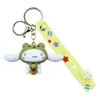 Al por mayor de fábrica Dibujos Animados Muñeca KT Gato Llavero Muñeca de Goma Líquida PVC Llavero de Muñeca DIY Bolsa Llave Colgante Pequeño