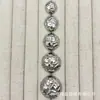 Botões de Metal em Formato de Cogumelo Irregular para Terno Casaco de Lã Tricotado Botões Simples Versáteis Decorativos Botões Costurados à Mão
