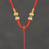 Colgante Tejido a Mano Cordón para Colgante Cuerda de Collar Tejida a Mano Cuerda para Colgante Marca Thangka Buddha Colgante de Jade para Hombres y Mujeres
