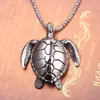 Colar Pingente de Tartaruga Pequena Criativo com Galvanoplastia Personalizada em Liga de Zinco, Joia Tendência, Direto da Fonte da Fábrica
