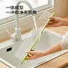 Barrera de Agua para Fregadero de Cocina, Lavabo Impermeable, Lavadero, Tira Barrera de Agua para Baño, Barrera de Agua Antisalpicaduras, Panel de Partición para el Hogar