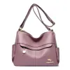2026 Nuevo Bolso para Madre de Mediana Edad Bolso de Mujer Moderno Bolso de Mano de Cuero Suave Bolso de Hombro Gran Capacidad Ligero Bolso Cruzado