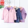 Casaco Infantil de Lã Outono e Inverno Novo Meninos e Meninas Bebê Lã Casaco Infantil Roupa Casual Coreana