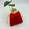 Bolsa de peluche con cordón sin cuentas bolsa de dulces al por mayor para bodas bolsa de dulces bolsa de la suerte regalo de agradecimiento nuevo