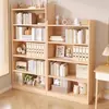 Estantería nueva de madera maciza, madera de pino, para uso doméstico, armario de almacenamiento para dormitorio, independiente, estantería ancha de varias capas para niños