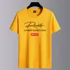 Camiseta de manga corta de color liso para hombre, verano, fina, holgada, de media manga, moderna, cuello redondo, camiseta interior, top casual versátil