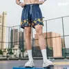 Shorts Esportivos de Malha da Moda Estilo Americano Masculino Verão Soltos plus size Secagem Rápida Corrida Fitness Basquete Calças Transfronteiriça