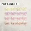 Cuentas de Lazo con Agujero Horizontal Acrílicas para Manualidades DIY Sueltas Accesorios Versátiles Serie Rosa y Morado