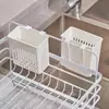 Suporte de hashi de parede estilo japonês para cozinha, porta-utensílios, caixa de armazenamento com drenagem para faca, garfo, colher, gaiola de hashi, porta-hashi