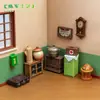 Micro-paisaje Retro Muebles Vintage de los 80 Casa de Muñecas Accesorios Decorativos DIY Mini Adornos de Escritorio