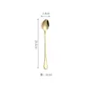 Cuchillo tenedor cuchara para comida occidental 1010 acero inoxidable dorado vajilla cuchara para mezclar café pala para pastel juego de cuchillo tenedor para bistec de hotel