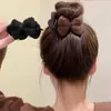 Pinza de Garra para Moño de Cabello para Mujeres, Pinza de Pelo Nueva de Lujo 2025 con Lazo, Herramienta de Peinado para la Parte Posterior de la Cabeza, Pinza de Tiburón