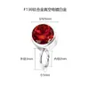 Joias para Piercing em Liga de Titânio F136 com Zircônia e Diamantes Coloridos, Acessórios Personalizados da Moda Super Brilhantes para Hélice da Orelha com Argola, Atacado