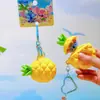 Jinnew & Stitch Co-Diseñado Ángel Xiaojin Conjunto de Playa de Verano para Tres Personas Llavero Lindo de Dibujos Animados