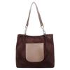 Bolsa Casual Grande Capacidade para Mulheres, Nova Bolsa Tote Simples e Versátil para o Dia a Dia e Trabalho, Bolsa Tote Pequena Leve