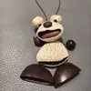 Kit de Materiais DIY Feito à Mão para Bonecas de Vagem, Pingente de Sino de Vento de Frutas Acabado, Ornamento para Pendurar no Carro de Boneca de Vagem de Frutas