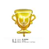 Trofeo de Nuevo Campeonato de Fútbol Transfronterizo Palo de Animación de Mano Globo de Película de Aluminio Decoración de Fiesta de Partido de la Copa del Mundo Globo