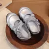Zapatos Mary Jane de encaje con lazo para niñas, nueva colección primavera/verano 2026, suela suave, antideslizantes, elegantes zapatos de princesa para bebés