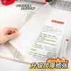 Cuaderno de Hojas Sueltas Gato Manzana Lindo Cuaderno Rayado B5 Diario A5 Cuaderno de Espiral Removible Estudiante de Secundaria
